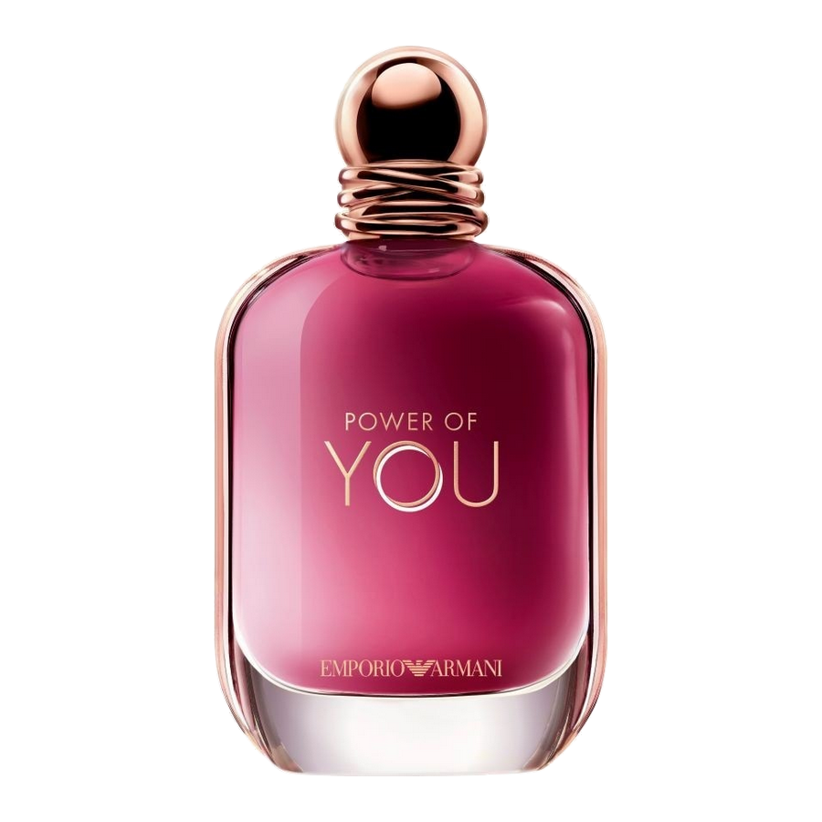 Emporio Armani Power of You Eau de Parfum 90ml bottiglia rosa vista frontale