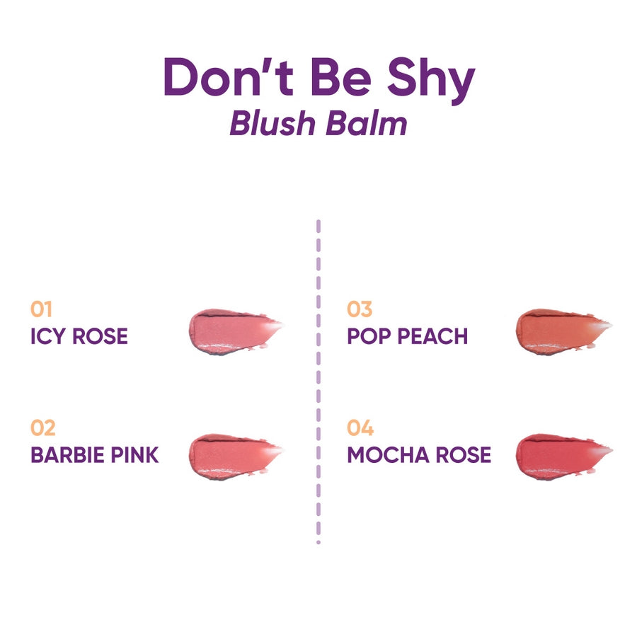 Don't Be Shy Blush Balm Blush Cremoso Idratante