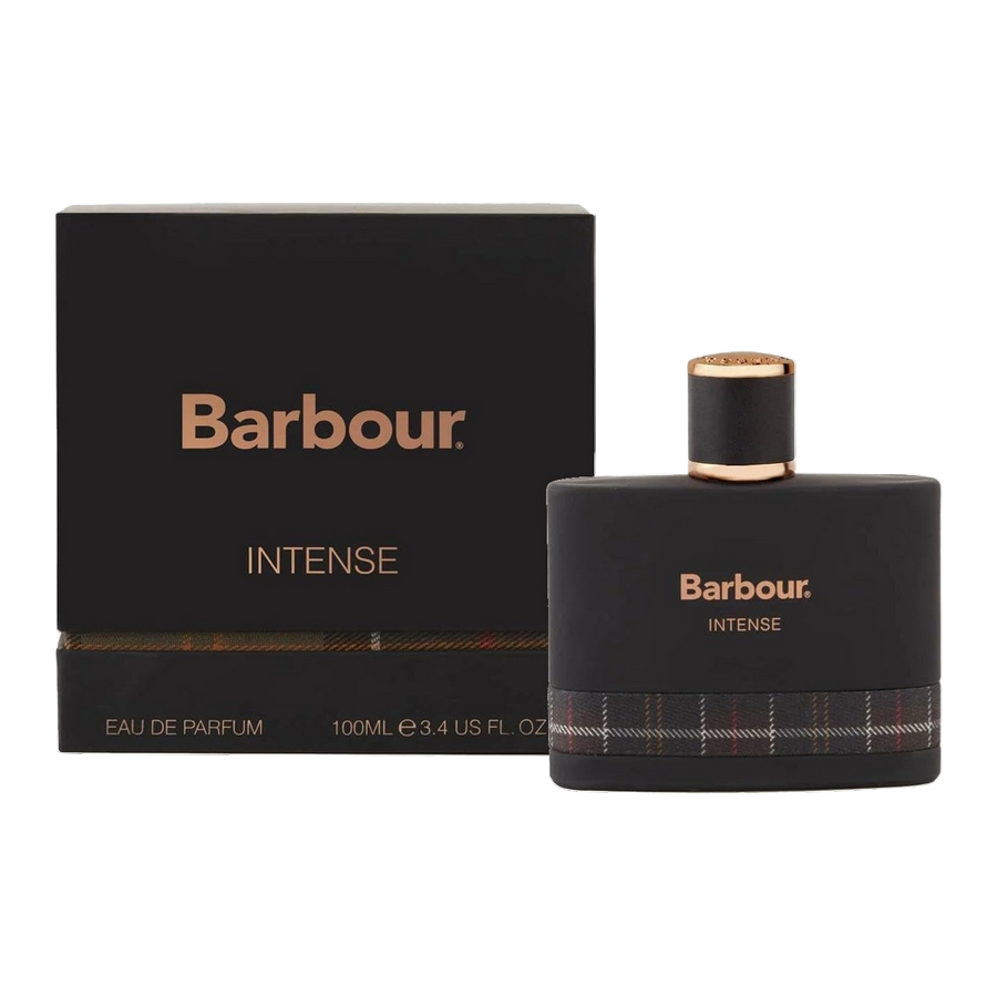 Barbour Heritage Intense Eau de Parfum 100ml dettaglio flacone e scatola