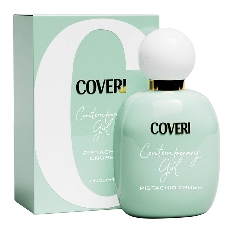 Enrico Coveri Contemporary Girl Pistachio Crush 100ml dettaglio flacone con confezione