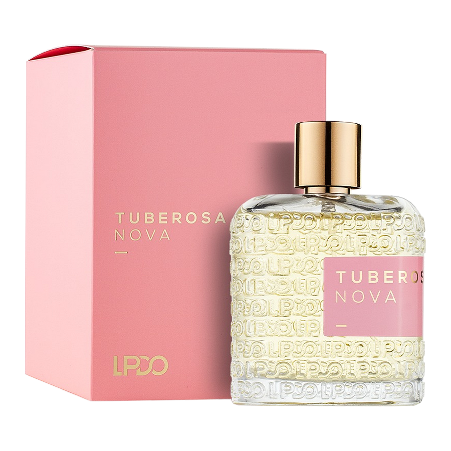 LPDO Tuberosa Nova Eau de Parfum Intenso 100ml dettaglio flacone e scatola