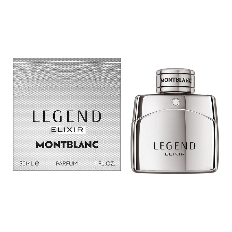 Montblanc Legend Elixir Parfum 30ml dettaglio flacone e scatola