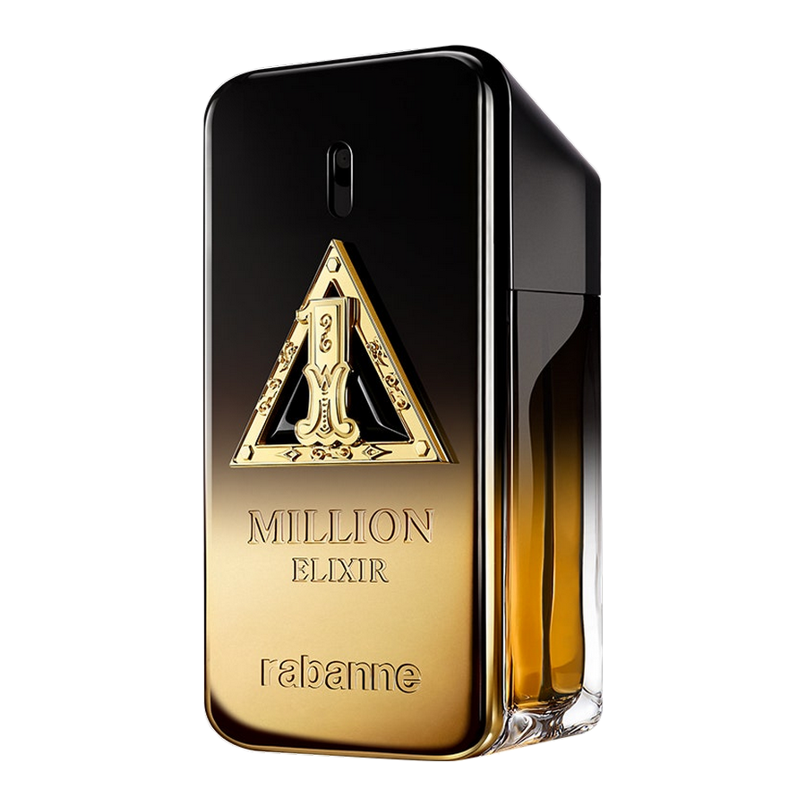 Rabanne 1 Million Night Elixir Parfum 50ml bottiglia oro e nero vista frontale