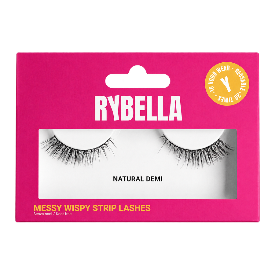 Messy Wispy Strip Lashes Demi Effect Band