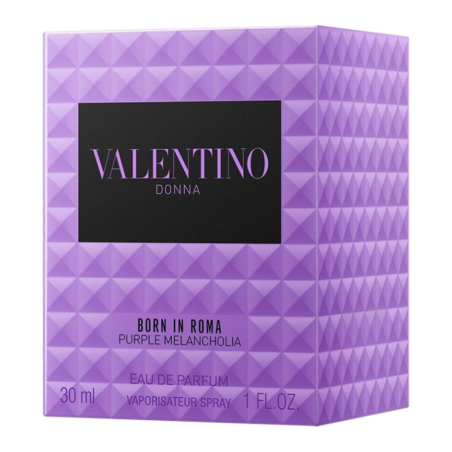 Valentino Born in Roma Purple Melancholia 30ml dettaglio confezione esterna