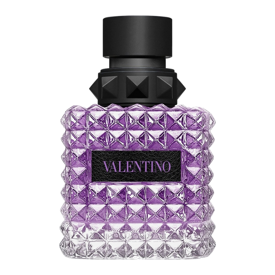 Valentino Born in Roma Donna Purple Melancholia Eau de Parfum 50ml bottiglia viola vista frontale